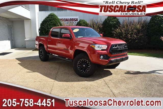 Barcelona Red Metallic 2020 Toyota Tacoma Pickup Truck Four-Wheel Drive 6-Speed Automatic