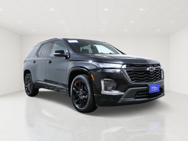 Black Metallic 2023 Chevrolet Traverse SUV / Crossover Four-Wheel Drive 9-Speed Automatic