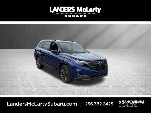 Sapphire Blue Pearl 2026 Subaru Forester SUV / Crossover All-Wheel Drive Continuously Variable Transmission