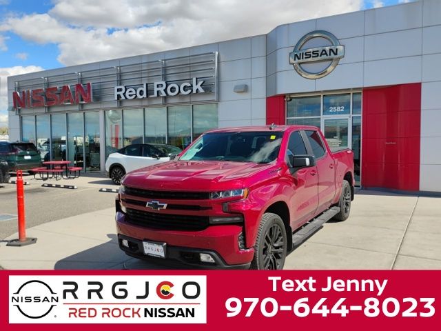 Cajun Red Tintcoat 2020 Chevrolet Silverado 1500 RST Crew Cab 4WD Pickup Truck Four-Wheel Drive 8-Speed Automatic