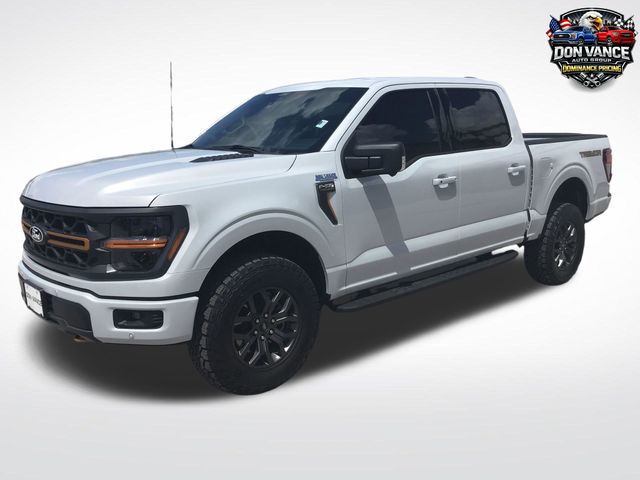 White Metallic 2025 Ford F-150 Pickup Truck Four-Wheel Drive Automatic