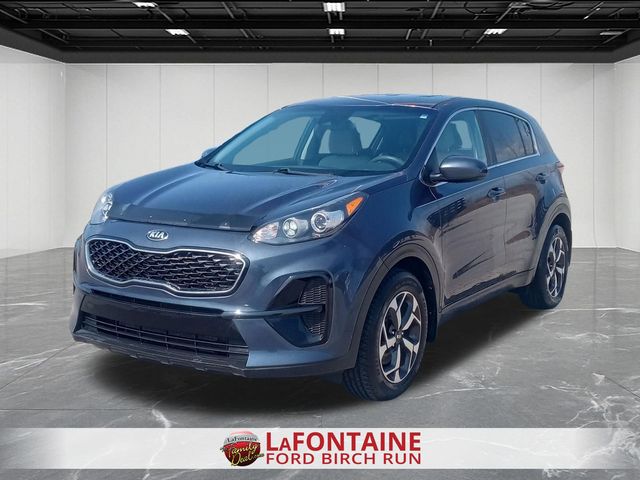 Pacific Blue 2020 Kia Sportage LX FWD SUV / Crossover Front-Wheel Drive 6-Speed Automatic Overdrive