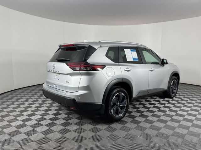 2024 Brilliant Silver Metallic Nissan Rogue SV FWD SUV