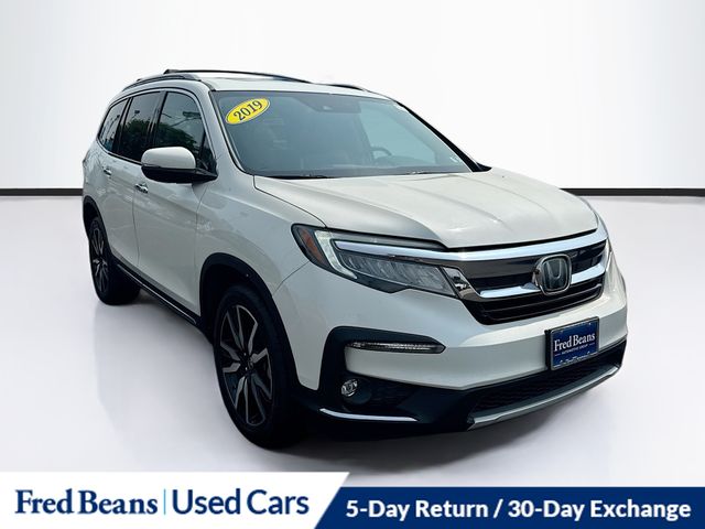 White 2019 Honda Pilot SUV / Crossover All-Wheel Drive 9-Speed Automatic