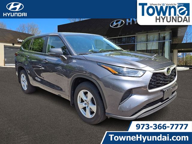 Magnetic Gray Metallic 2023 Toyota Highlander L AWD SUV / Crossover All-Wheel Drive 8-Speed Automatic