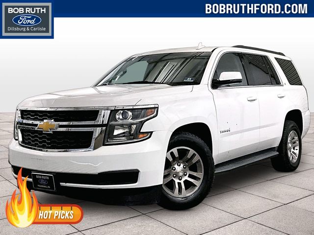 2017 Chevrolet Tahoe LT White at Grove City Ford
