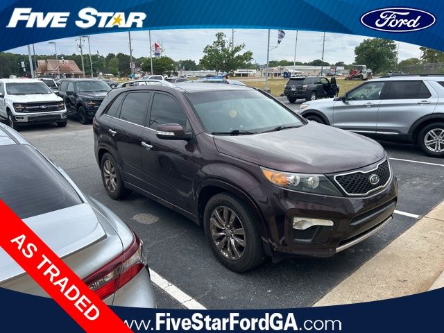 Dark Cherry 2012 Kia Sorento SX SUV / Crossover Front-Wheel Drive 6-Speed Automatic