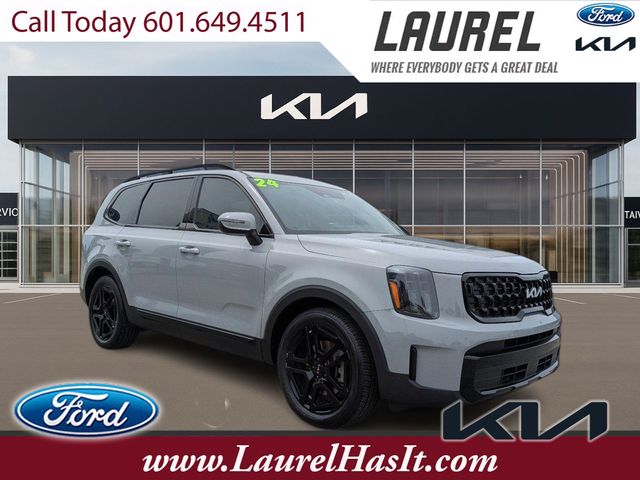 Wolf Gray 2024 Kia Telluride EX X-Line AWD SUV / Crossover All-Wheel Drive 8-Speed Automatic