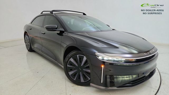 Infinite Black Metallic 2024 Lucid Air Sedan Rear-Wheel Drive 1-Speed Automatic