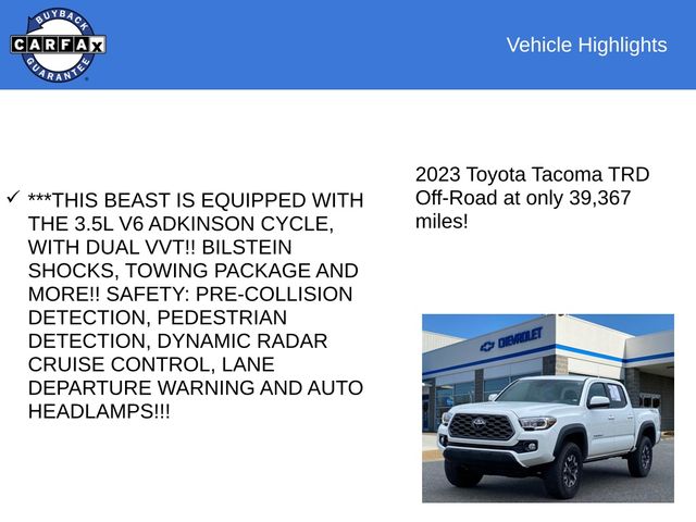 2023 Toyota Tacoma TRD Off-Road 4