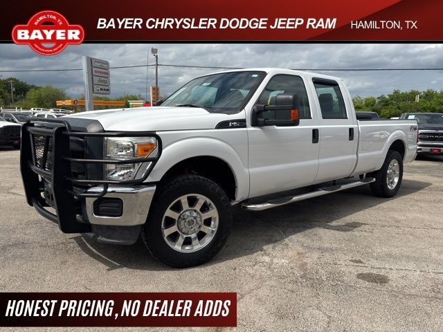 Oxford White 2016 Ford F-250 Super Duty XL Crew Cab 4WD Pickup Truck Four-Wheel Drive 6-Speed Automatic