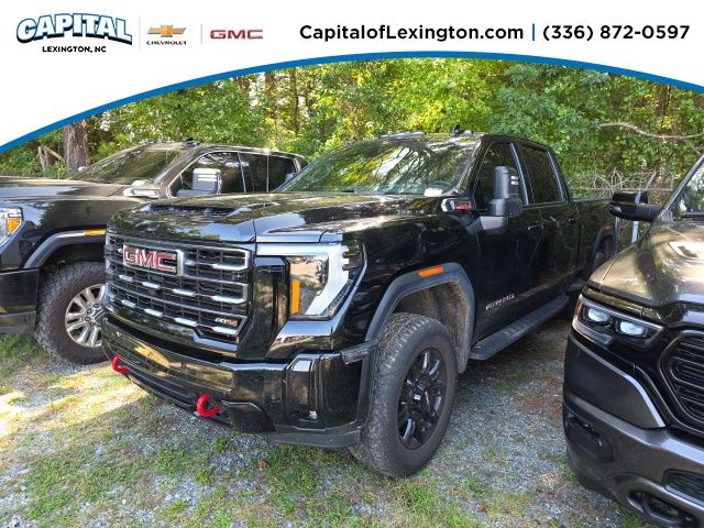 Onyx Black 2025 GMC Sierra 2500HD Pickup Truck Four-Wheel Drive Automatic