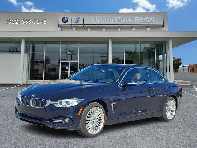 Imperial Blue Metallic 2015 BMW 4 Series 428i xDrive Convertible AWD Convertible All-Wheel Drive 8-Speed Automatic