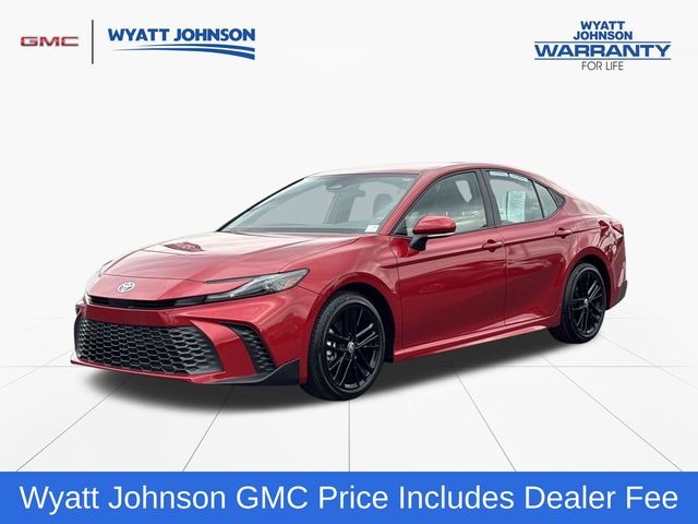 Red 2025 Toyota Camry SE FWD Sedan Front-Wheel Drive Continuously Variable Transmission