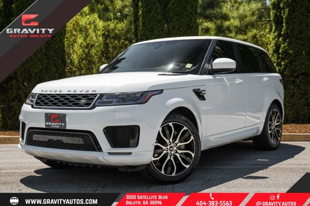 White 2020 Land Rover Range Rover Sport SUV / Crossover All-Wheel Drive 8-Speed Automatic