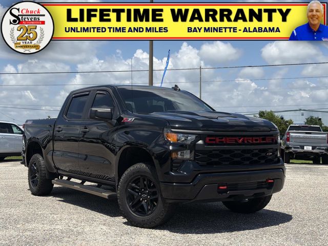 Black 2023 Chevrolet Silverado 1500 Pickup Truck Four-Wheel Drive 8-Speed Automatic