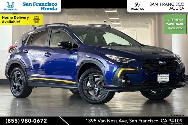 Sapphire Blue Pearl 2025 Subaru Crosstrek Sport AWD SUV / Crossover All-Wheel Drive Continuously Variable Transmission