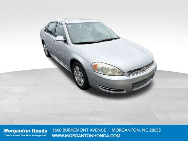 Silver Ice Metallic 2012 Chevrolet Impala Sedan Front-Wheel Drive 6-Speed Automatic Overdrive