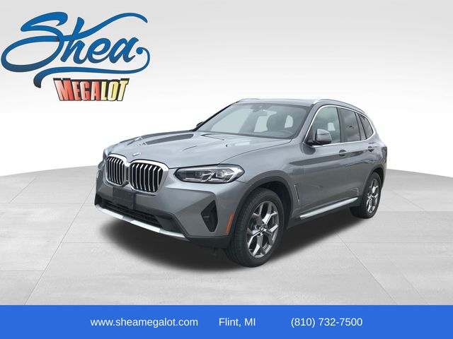 Gray 2023 BMW X3 xDrive30i AWD SUV / Crossover All-Wheel Drive 8-Speed Automatic
