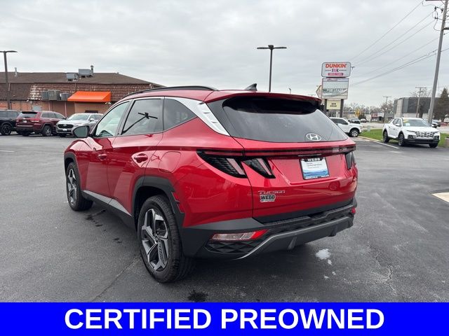 Certified Used 2023 Red Hyundai Limited image 9