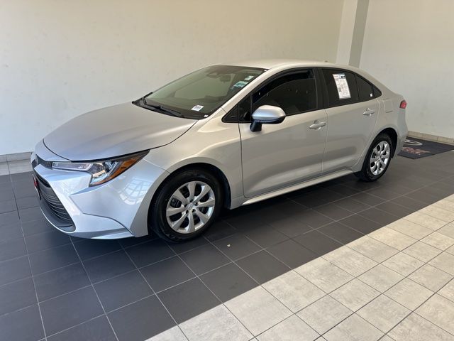 2024 Toyota Corolla LE Silver at Traditions Chevrolet