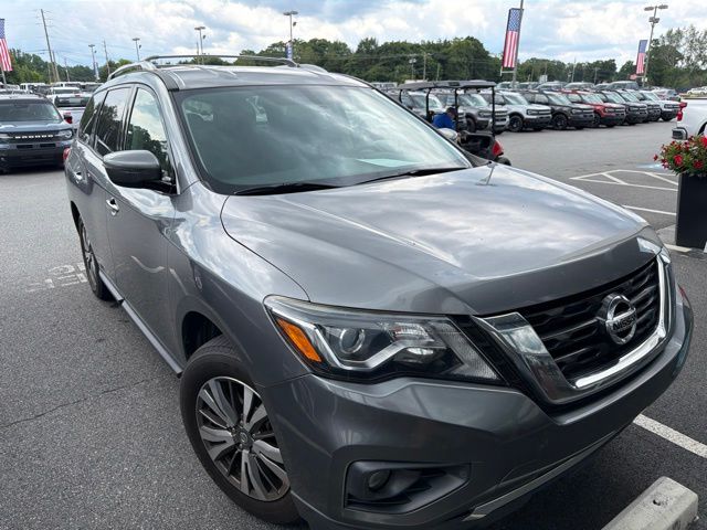 Used 2018 Nissan Pathfinder SV with VIN 5N1DR2MM6JC640807 for sale in Cumming, GA