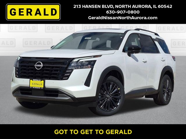 Everest White Pearl Tricoat 2026 Nissan Pathfinder SL 4WD SUV / Crossover All-Wheel Drive 9-Speed Automatic