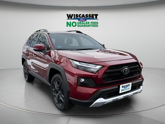 Red 2024 Toyota RAV4 Adventure AWD SUV / Crossover All-Wheel Drive 8-Speed Automatic