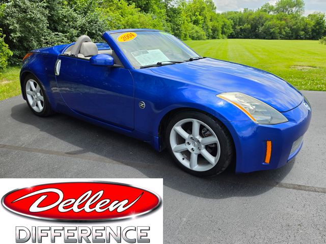 Daytona Blue Metallic 2004 Nissan 350Z Touring Coupe Rear-Wheel Drive 5-Speed Automatic Overdrive