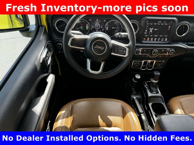 2023 Jeep Wrangler Sahara 4xe Yellow at Big Star Chrysler Jeep Dodge Ram 