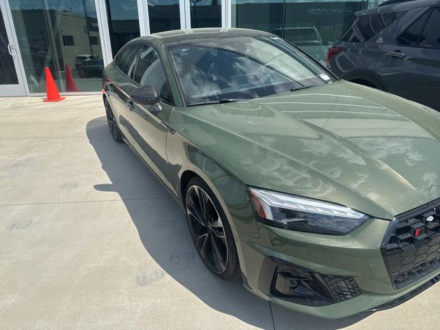 District Green Metallic 2024 Audi S5 Sportback 3.0T quattro Premium AWD Sedan All-Wheel Drive 8-Speed Automatic