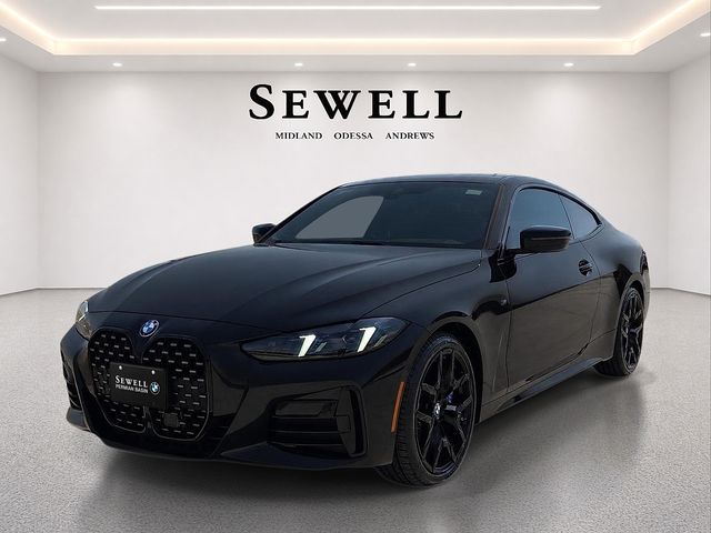 Black Sapphire Metallic 2027 BMW 4 Series Coupe All-Wheel Drive 8-Speed Automatic