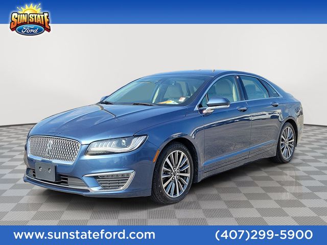 Blue Diamond Metallic 2019 Lincoln MKZ Sedan Front-Wheel Drive 6-Speed Automatic