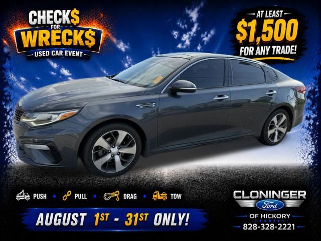 Gray 2020 Kia Optima Sedan Front-Wheel Drive 6-Speed Automatic