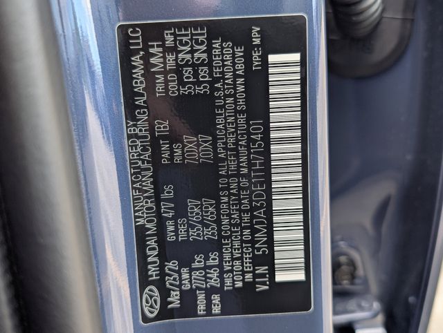 2026 Hyundai Tucson SE Blue at DeMontrond Gulf Freeway