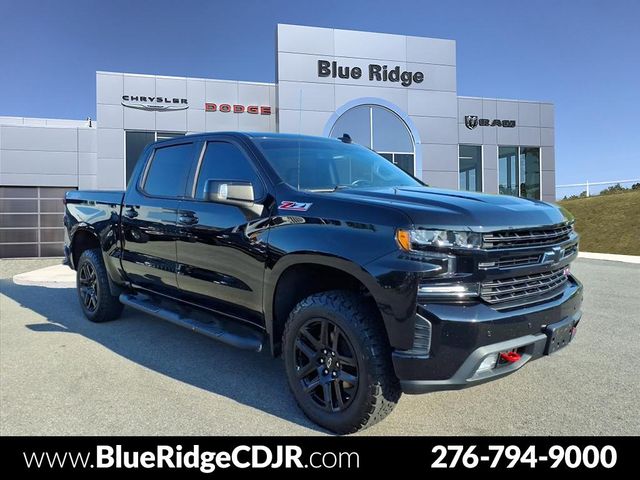 Black 2020 Chevrolet Silverado 1500 Pickup Truck Four-Wheel Drive Automatic