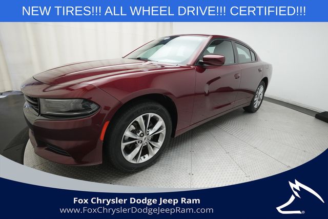 Octane Red Pearlcoat 2022 Dodge Charger Sedan All-Wheel Drive 8-Speed Automatic