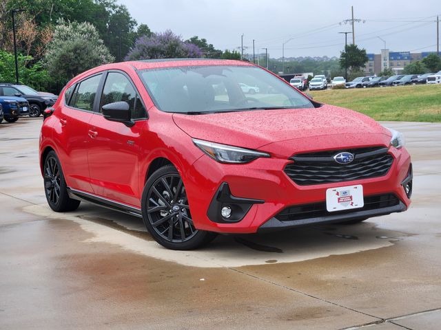 Pure Red 2024 Subaru Impreza RS AWD Wagon All-Wheel Drive Continuously Variable Transmission