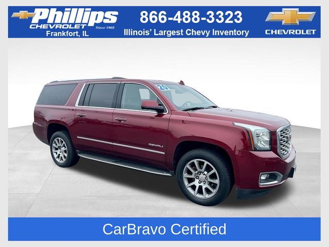 Crimson Red Tintcoat 2020 GMC Yukon XL Denali 4WD SUV / Crossover Four-Wheel Drive