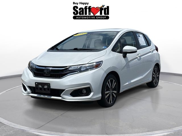 Platinum White Pearl 2020 Honda Fit EX FWD Hatchback Front-Wheel Drive Continuously Variable Transmission