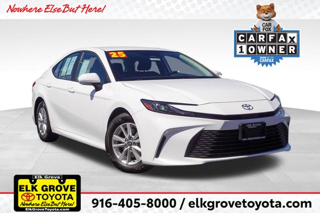 Ice 2025 Toyota Camry LE FWD Sedan Front-Wheel Drive Continuously Variable Transmission