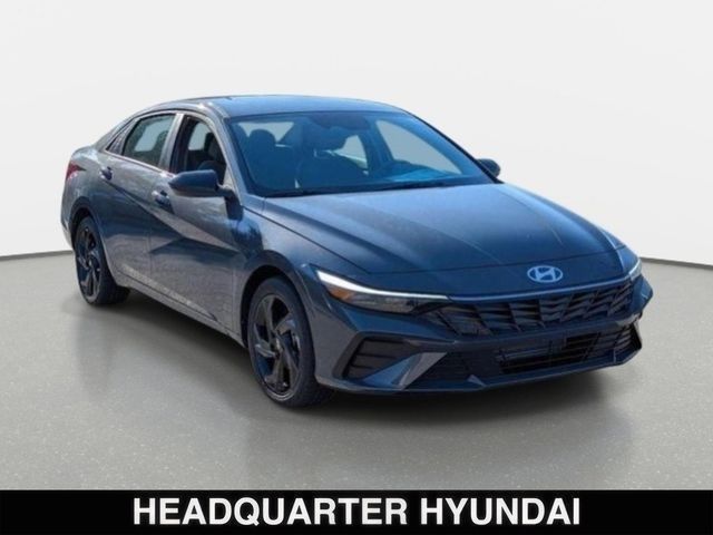 Ecotronic Gray 2026 Hyundai Elantra Sedan Front-Wheel Drive Continuously Variable Transmission