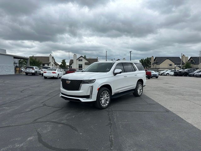 Crystal White Tricoat 2024 Cadillac Escalade Premium Luxury 4WD SUV / Crossover Four-Wheel Drive Automatic