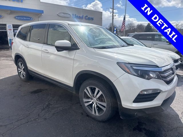 White Diamond Pearl 2017 Honda Pilot EX-L AWD SUV / Crossover All-Wheel Drive 6-Speed Automatic