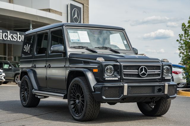 designo Night Black Magno 2018 Mercedes-Benz G-Class AMG G 63 4MATIC SUV / Crossover All-Wheel Drive 7-Speed Automatic