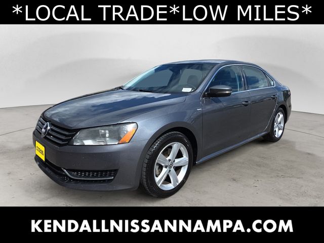Reflex Silver Metallic 2014 Volkswagen Passat Sedan Front-Wheel Drive 6-Speed Automatic