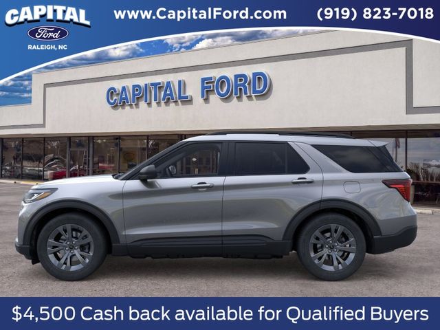 New 2026 Carbonized Gray Metallic Ford Active image 3