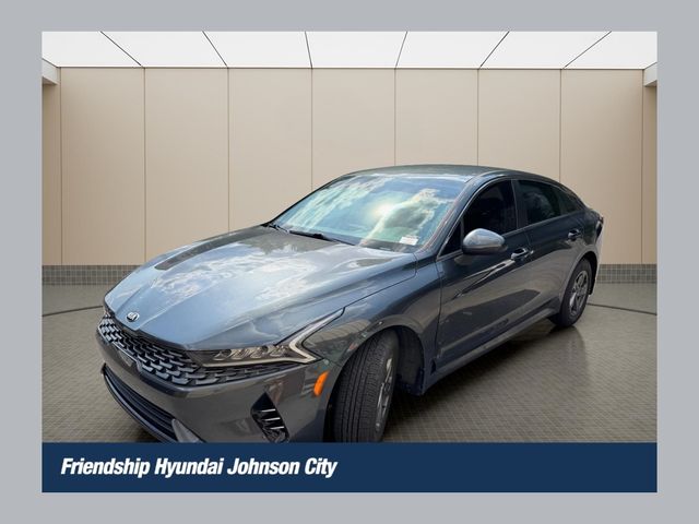Gravity Gray 2021 Kia K5 Sedan Front-Wheel Drive 8-Speed Automatic