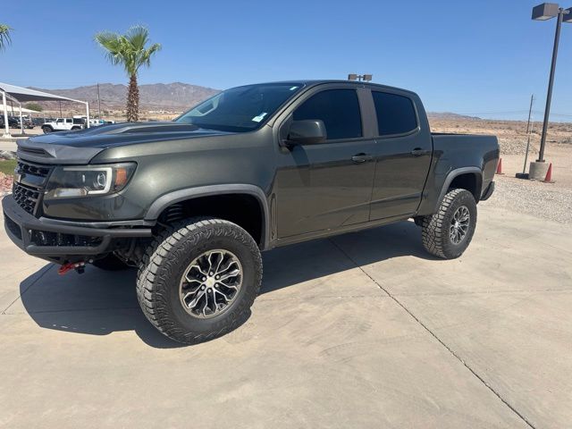 Deepwood Green Metallic 2018 Chevrolet Colorado Pickup Truck Four-Wheel Drive 8-Speed Automatic