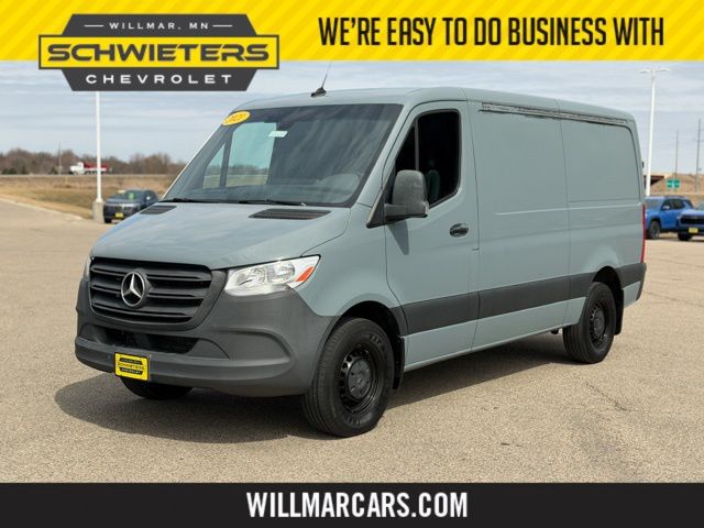 Stone Gray 2021 Mercedes-Benz Sprinter Cargo 1500 144 RWD Van 4X2 9-Speed Automatic